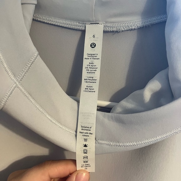 Lululemon alpine white sweatshirt - Picture 4 of 7